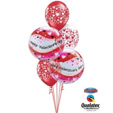 Bouquet 678 Double Hearts #21889-2 40287-3
